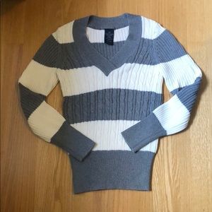 NWOT Faded Glory Striped Sweater